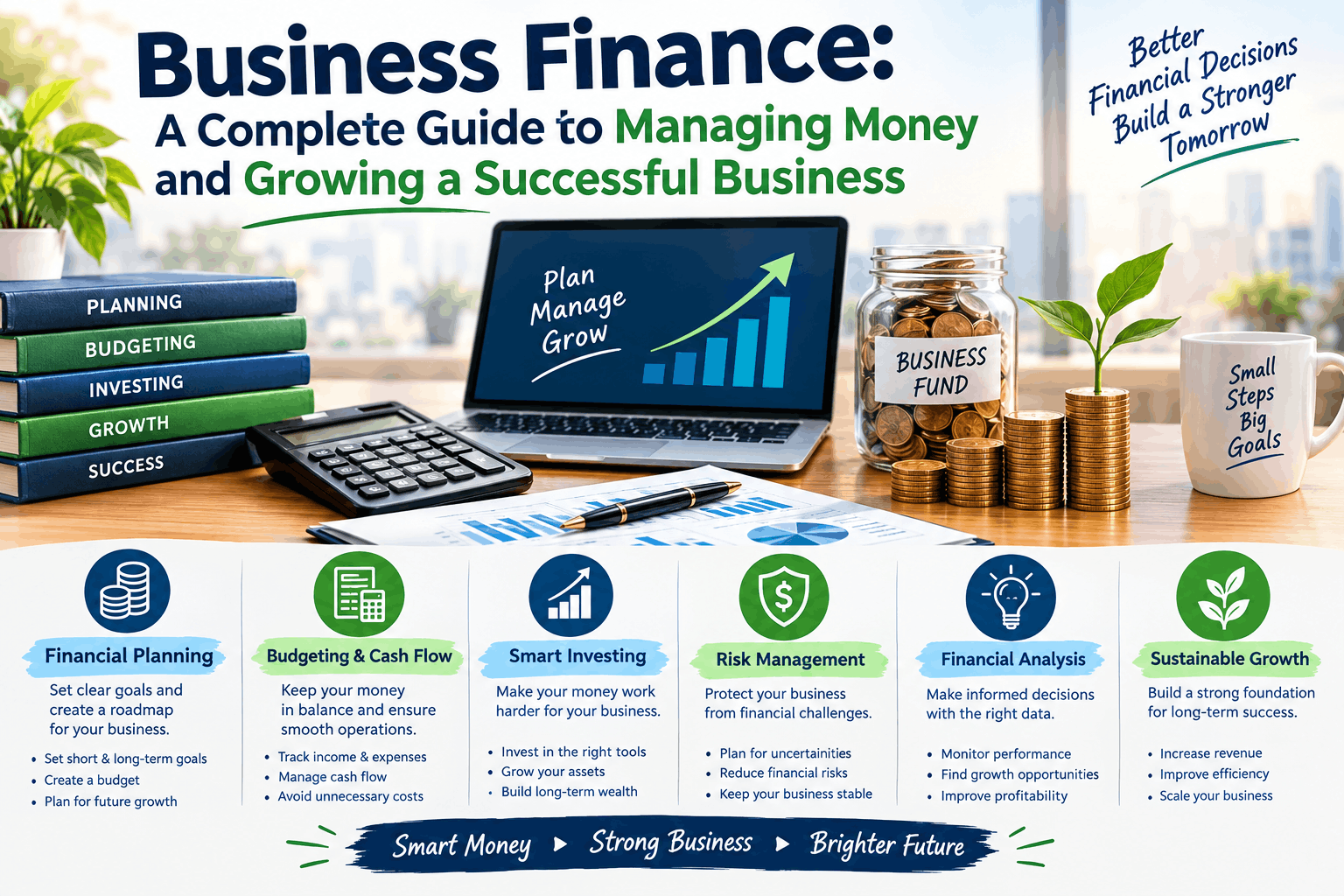 Business Finance: A Complete Guide to Managing Money and Growing a Successful Business