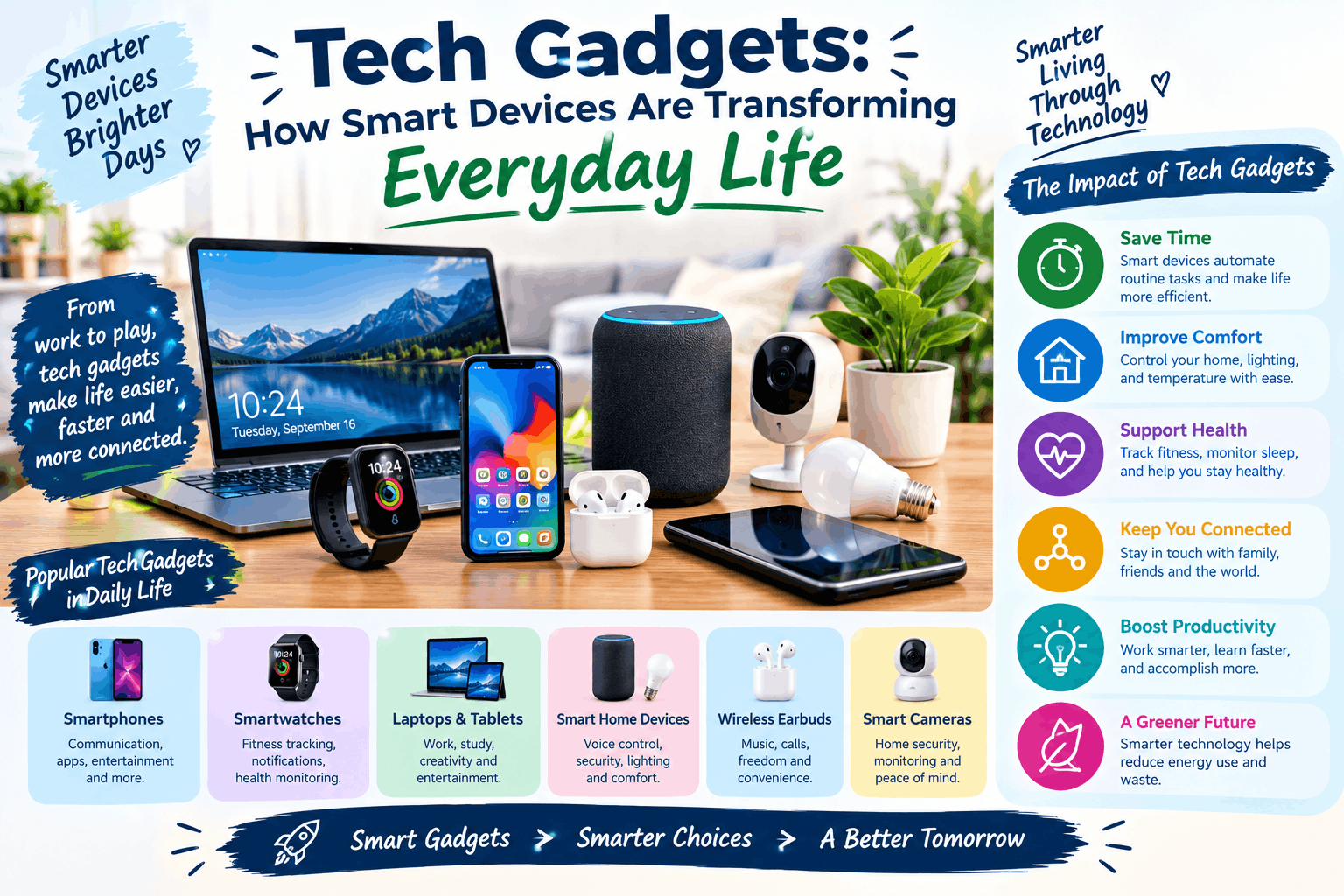 Tech Gadgets: How Smart Devices Are Transforming Everyday Life